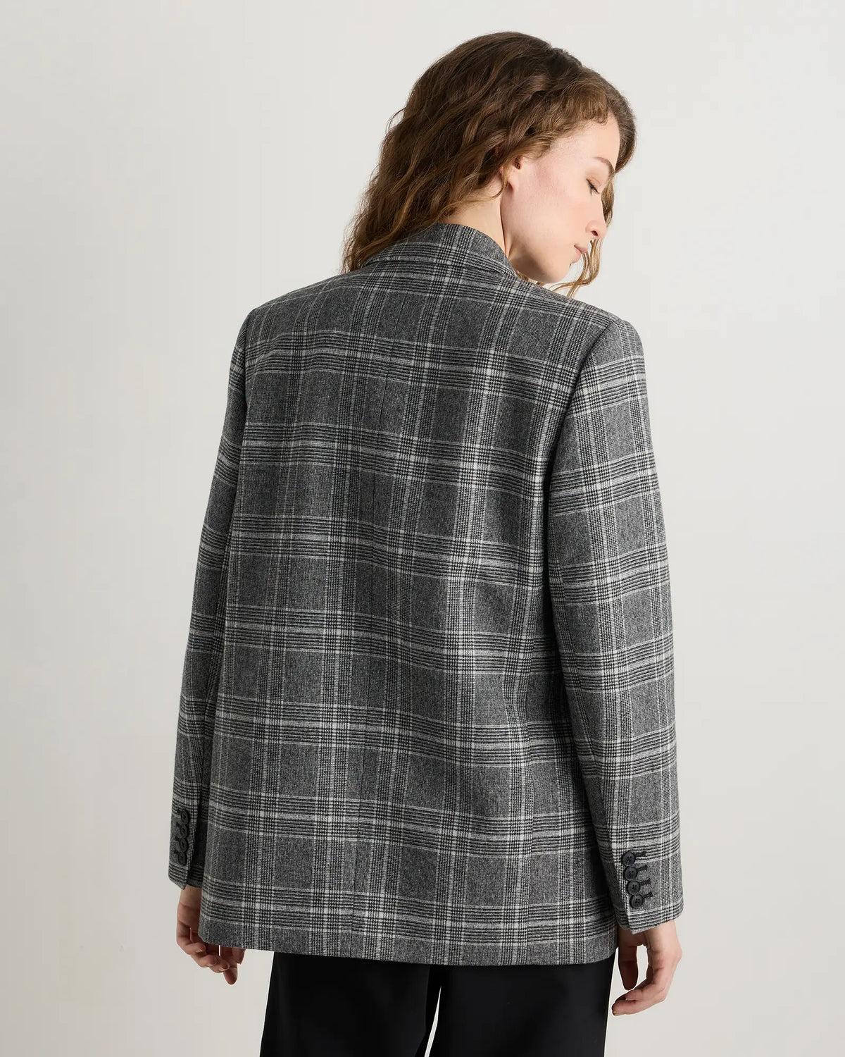 Italian Wool Oversized Blazer - US 1429