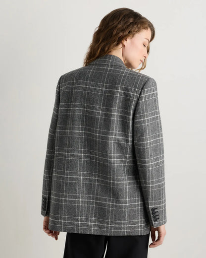 Italian Wool Oversized Blazer - US 1429