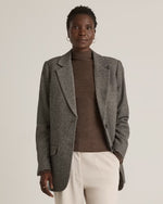Italian Wool Oversized Blazer - US 8611