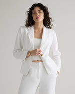 100% European Linen Structured Blazer - US 5313