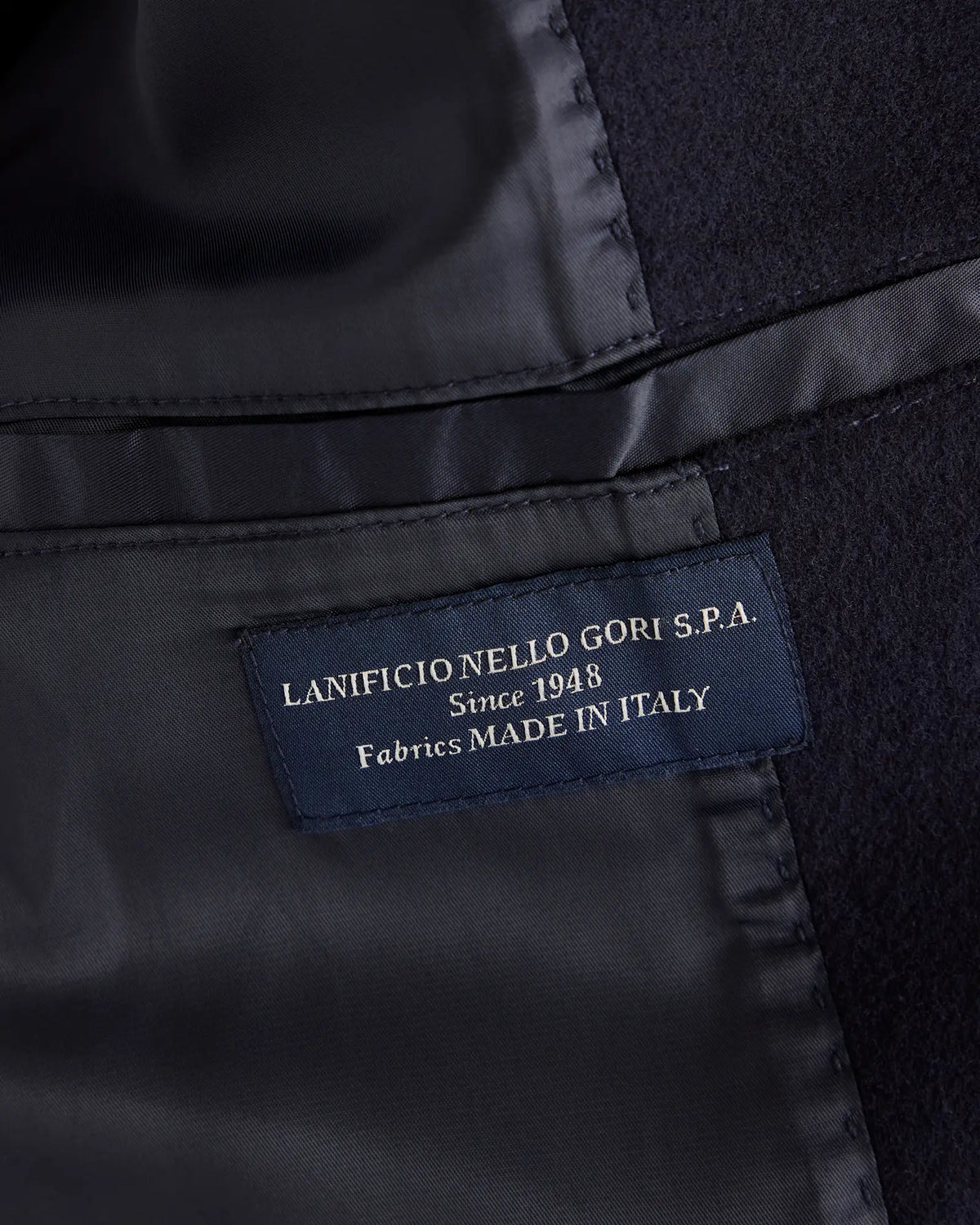 Italian Wool Double-Breasted Slouch Coat - US 6379