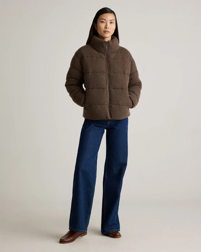 Mongolian Cashmere Puffer Jacket - US 5074