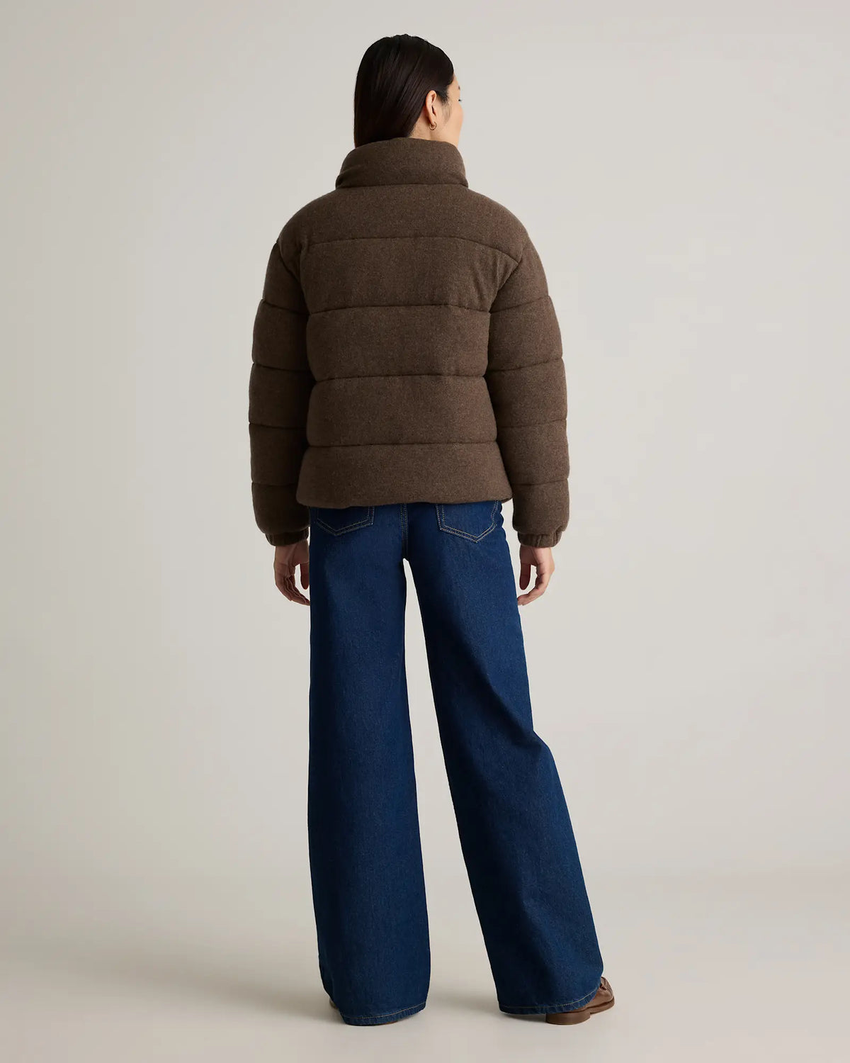 Mongolian Cashmere Puffer Jacket - US 5074