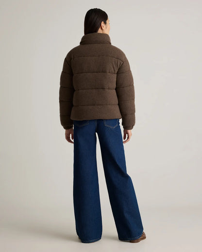 Mongolian Cashmere Puffer Jacket - US 5074
