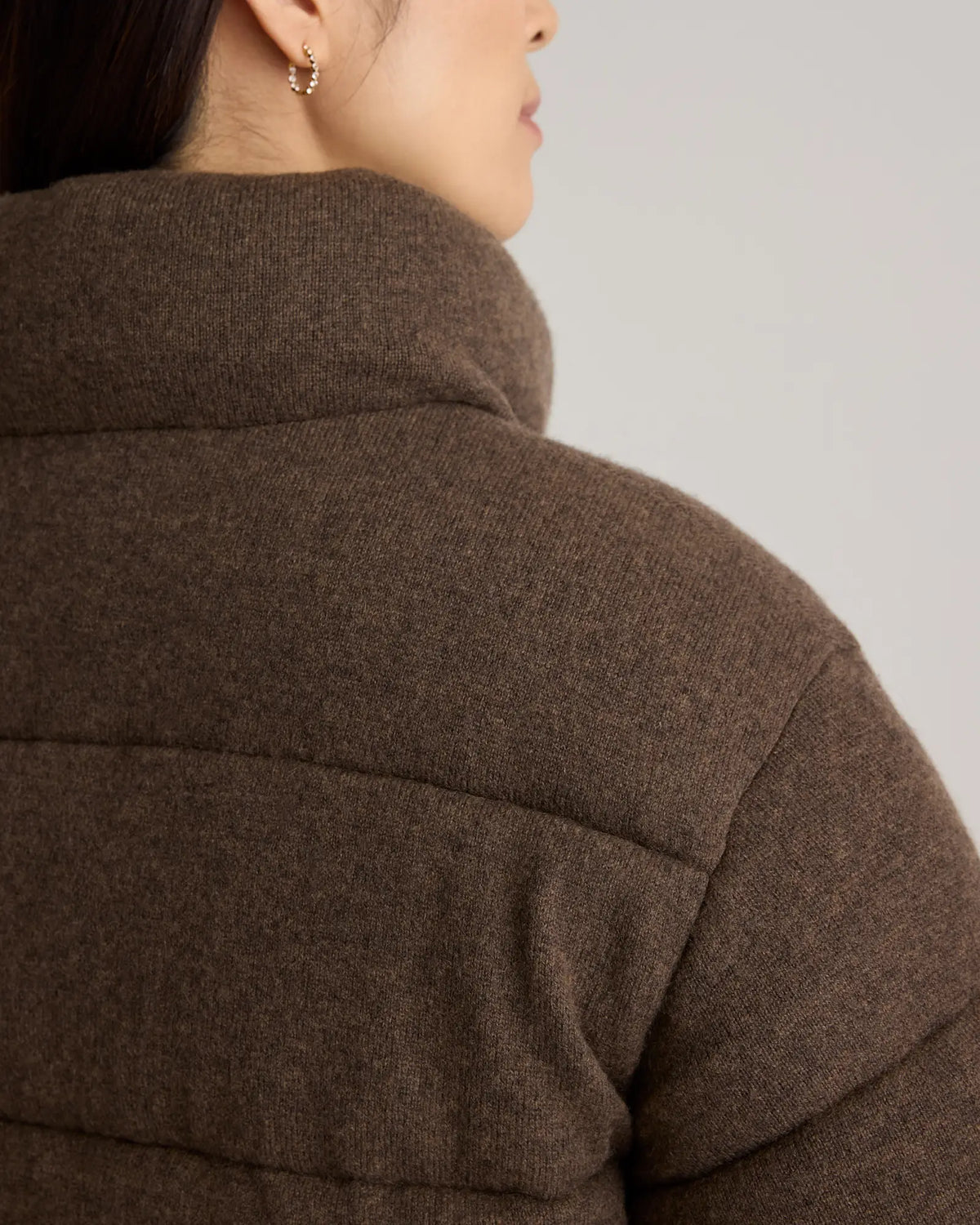 Mongolian Cashmere Puffer Jacket - US 5074