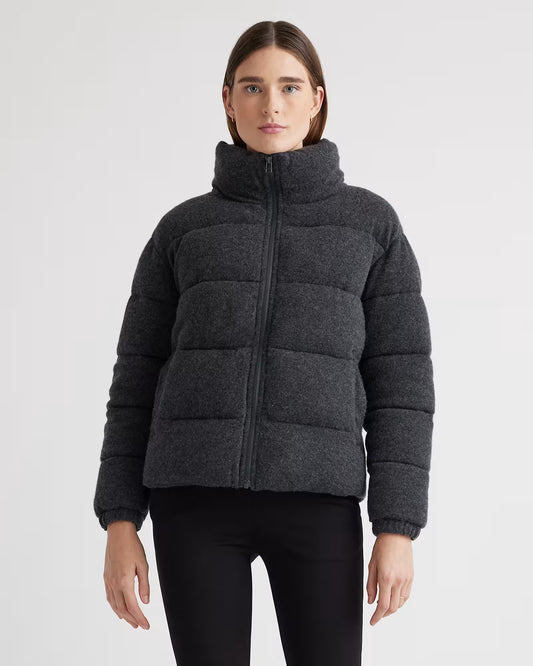 Mongolian Cashmere Puffer Jacket - US 3761