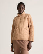 Organic Cotton Quilted Knit Jacket - US 2166
