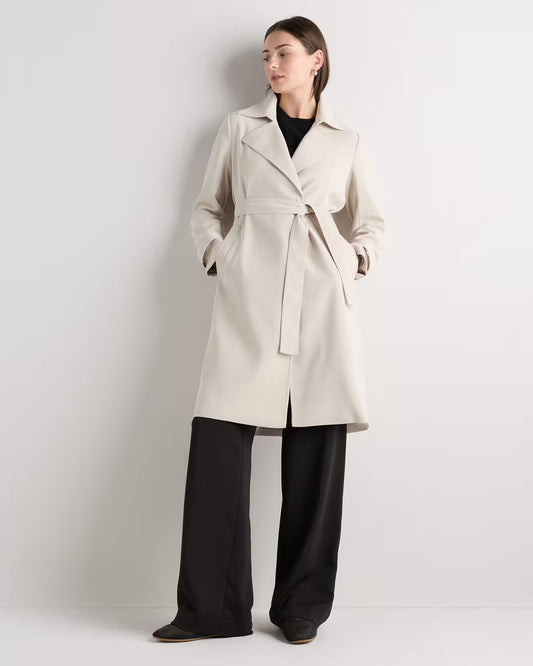 Stretch Crepe Trench Coat - US 1080