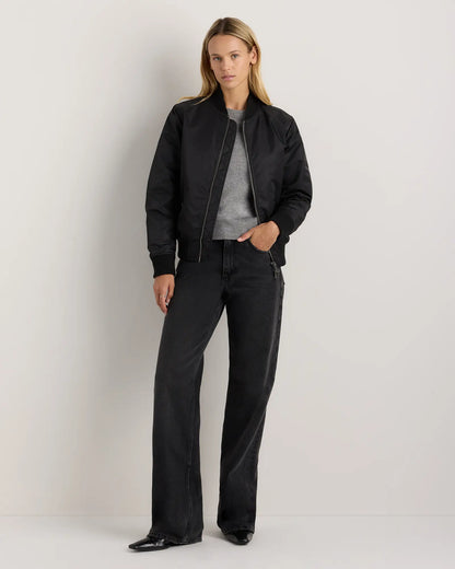 Flight Nylon Bomber Jacket - US 3083
