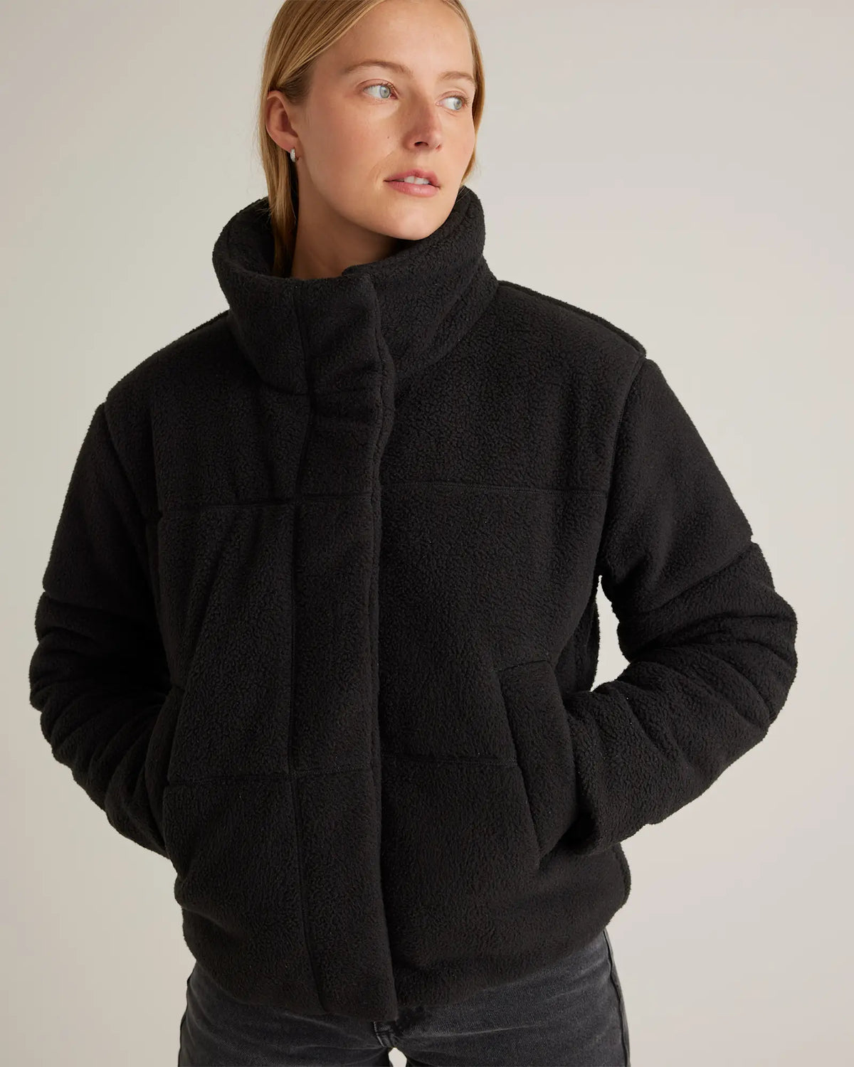 Sherpa Puffer Jacket - US 5732