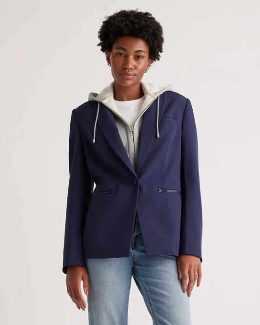 Organic Heavyweight Fleece Hoodie Blazer Insert - US 1977