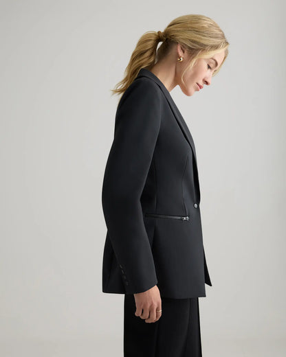 Scuba Single-Breasted Convertible Blazer - US 5115
