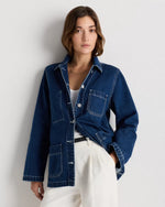 100% Organic Cotton Denim Chore Jacket - US 7119