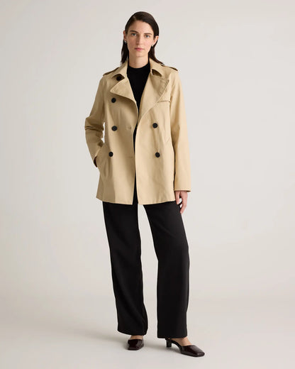 Comfort Stretch Short Trench Coat - US 5900
