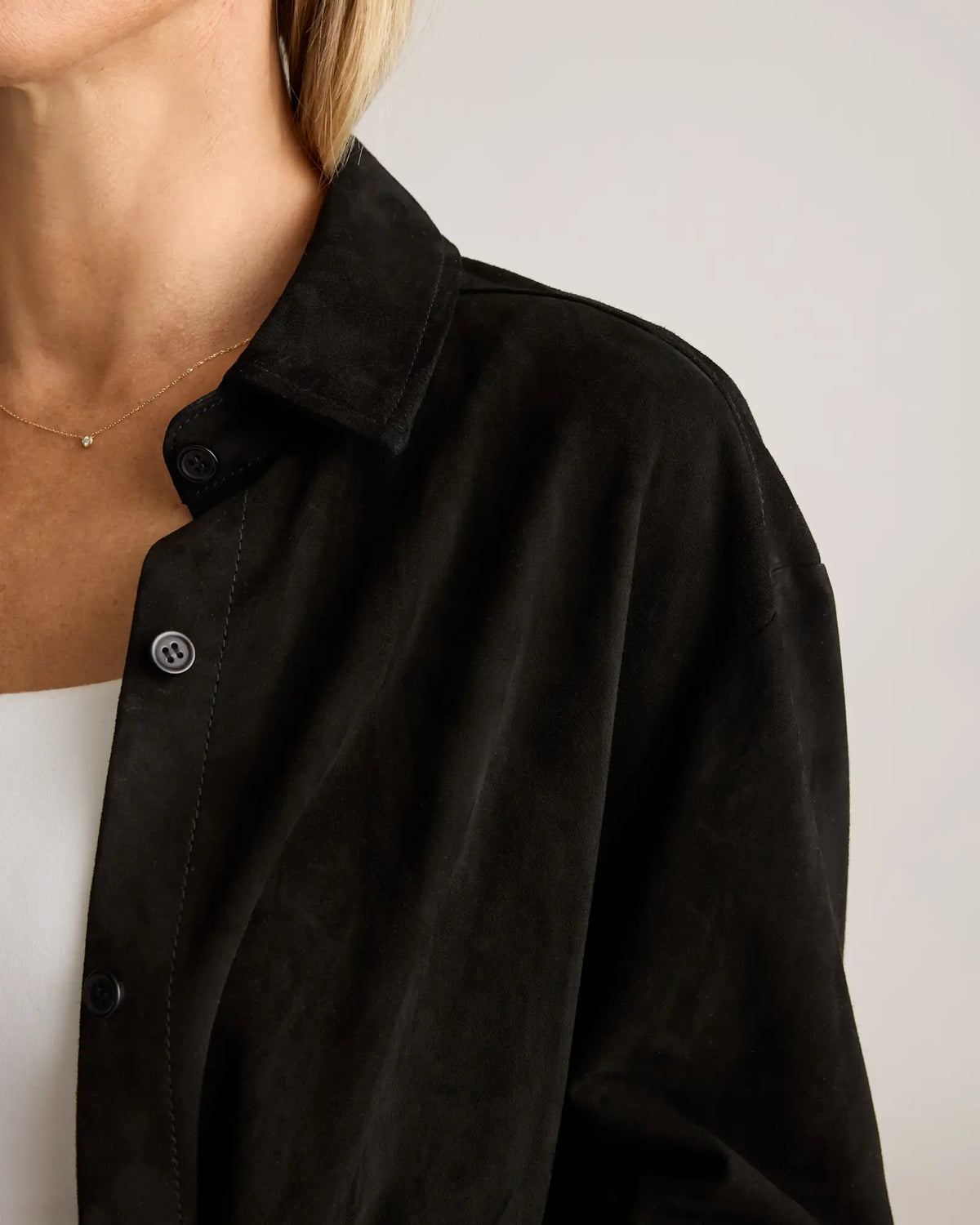 100% Suede Overshirt - US 1409