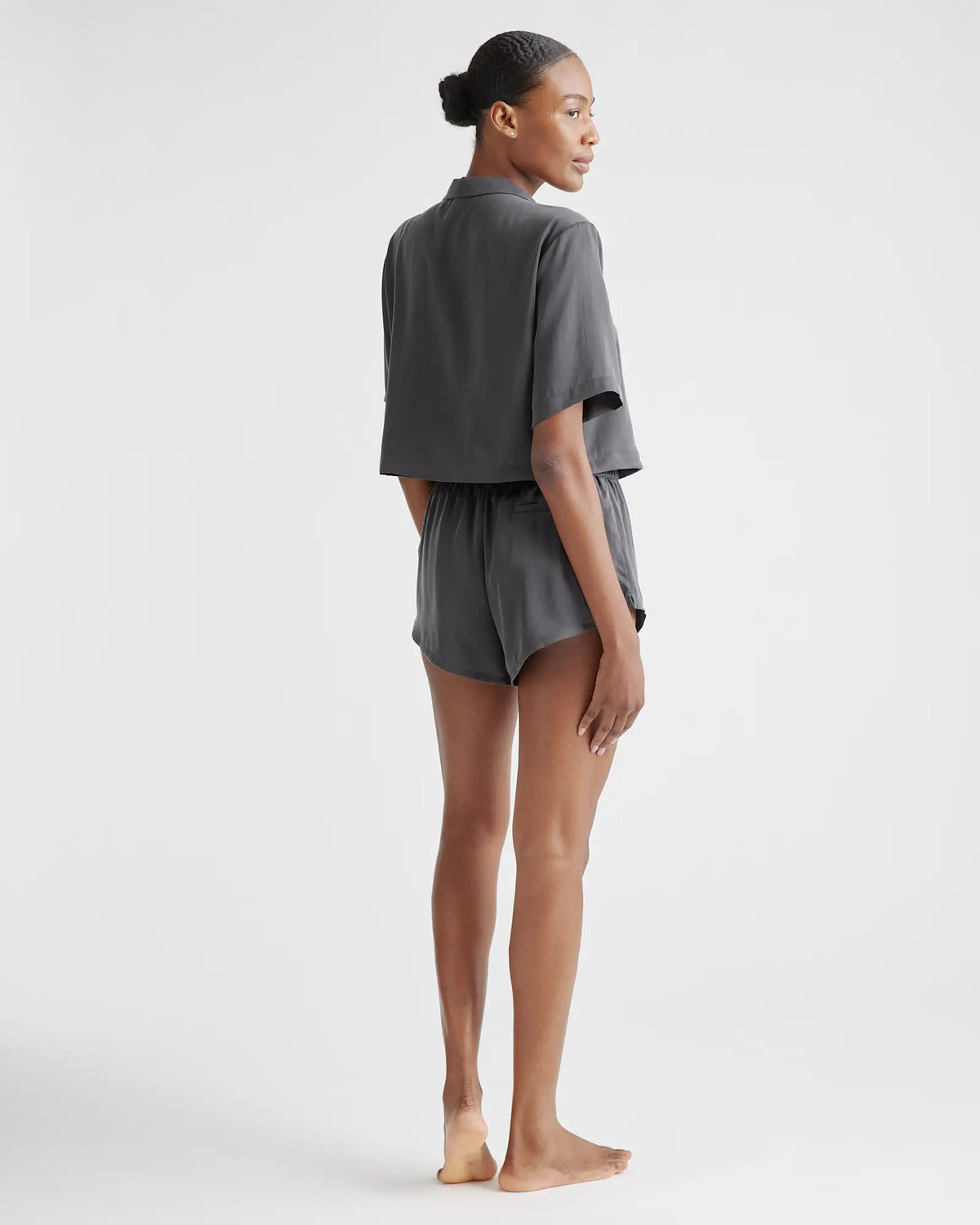 100% Washable Silk Pajama Shorts - US 8749
