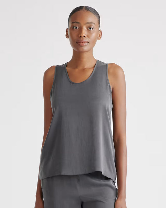 100% Washable Silk Pajama Tank - US 8806