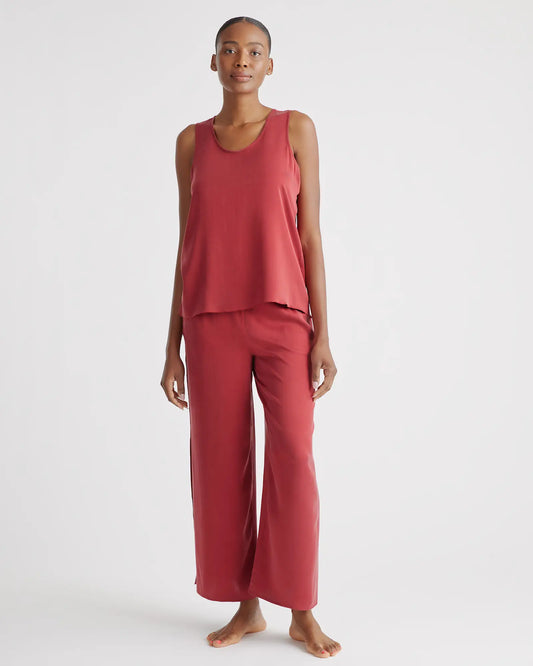 100% Washable Silk Pajama Tank - US 1723