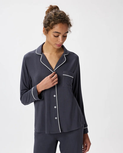 Bamboo Jersey Long Sleeve Pajama Set - US 1860