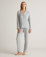 Bamboo Jersey Long Sleeve Pajama Set - US 2951