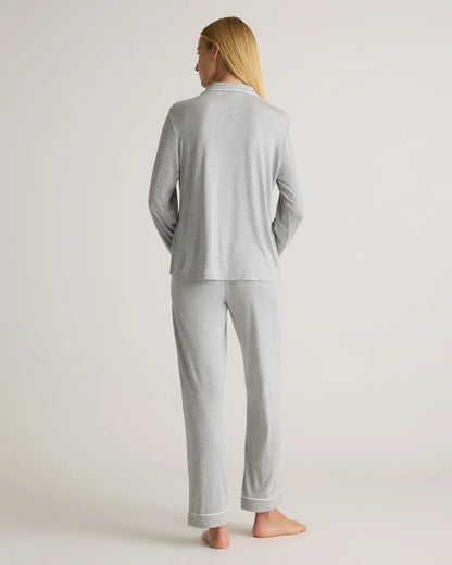 Bamboo Jersey Long Sleeve Pajama Set - US 2951