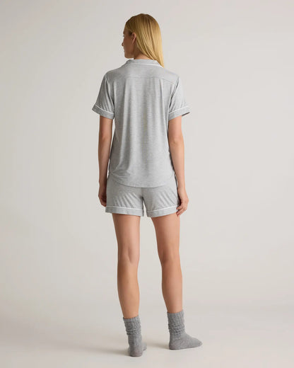 Bamboo Jersey Short Sleeve Pajama Set - US 2255