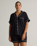 Bamboo Jersey Short Sleeve Pajama Set - US 5856