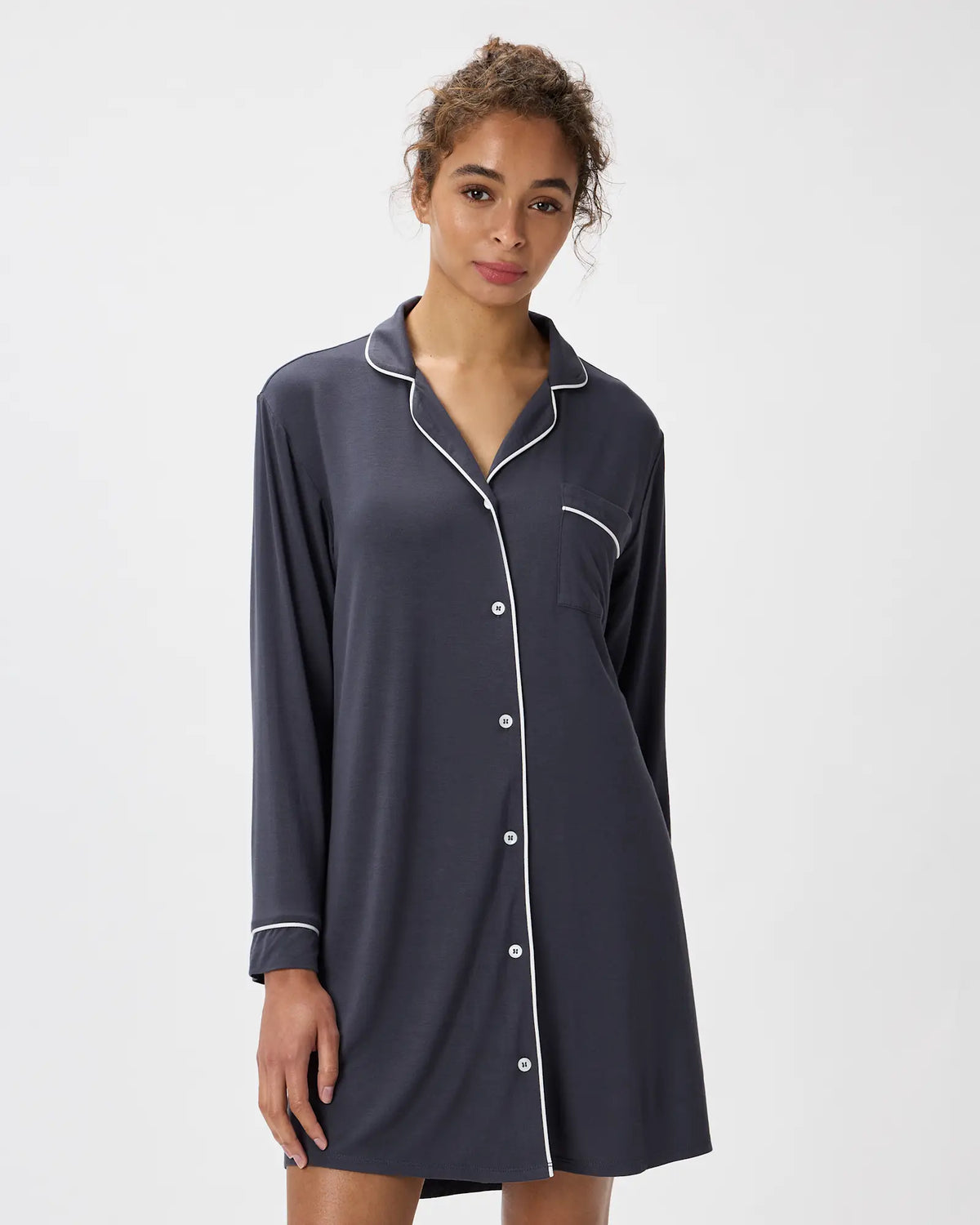 Bamboo Jersey Sleep Shirt - US 4125
