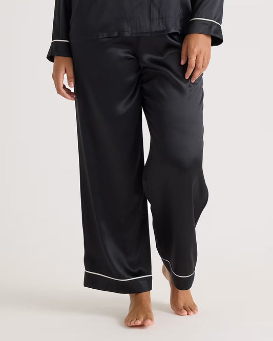 100% Washable Silk Satin Pajama Pant - US 6610