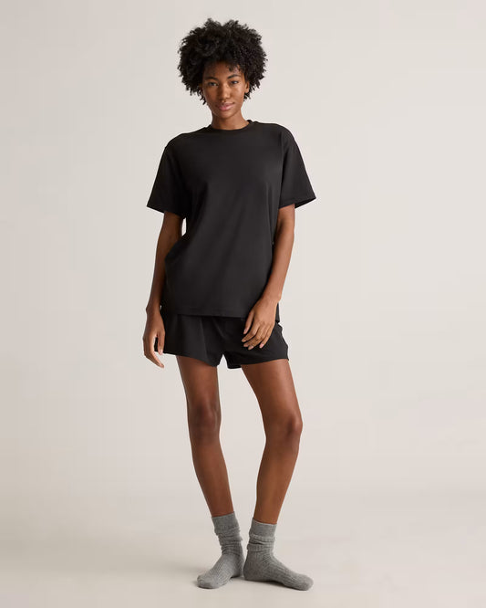 Dream Lounge Oversized Short Sleeve Pajama Set - US 4052