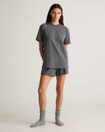 Dream Lounge Oversized Short Sleeve Pajama Set - US 8427
