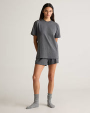 Heather Charcoal Grey
