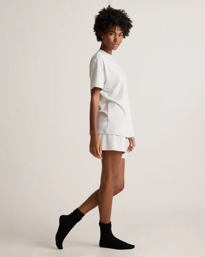 Dream Lounge Oversized Short Sleeve Pajama Set - US 8223