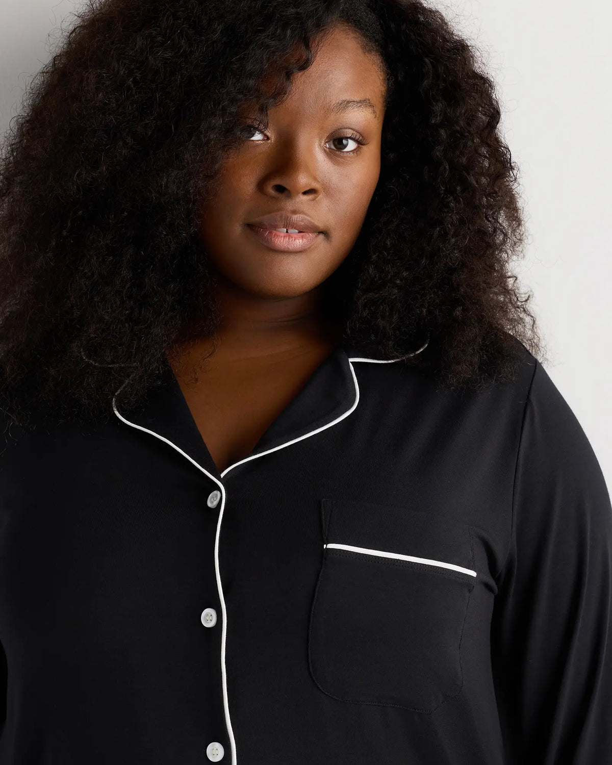 Bamboo Jersey Long Sleeve Pajama Set - US 2969