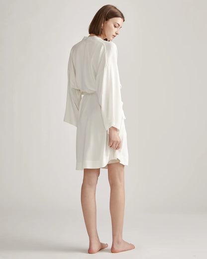 100% Washable Silk Robe - US 4772