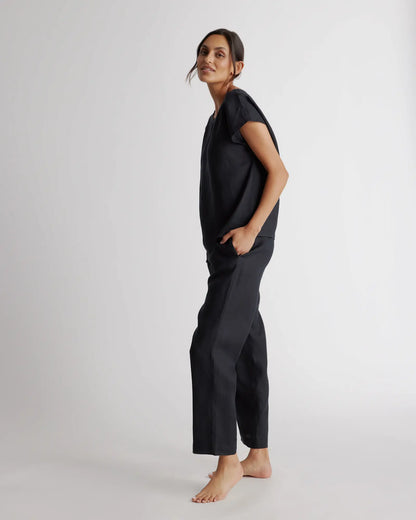 100% European Linen Pajama Set - US 2788