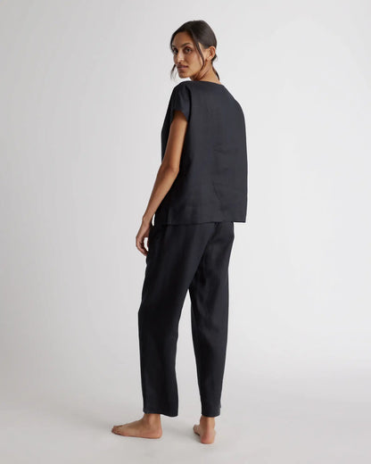 100% European Linen Pajama Set - US 2788