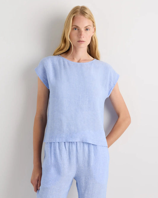 100% European Linen Pajama Set - US 0723