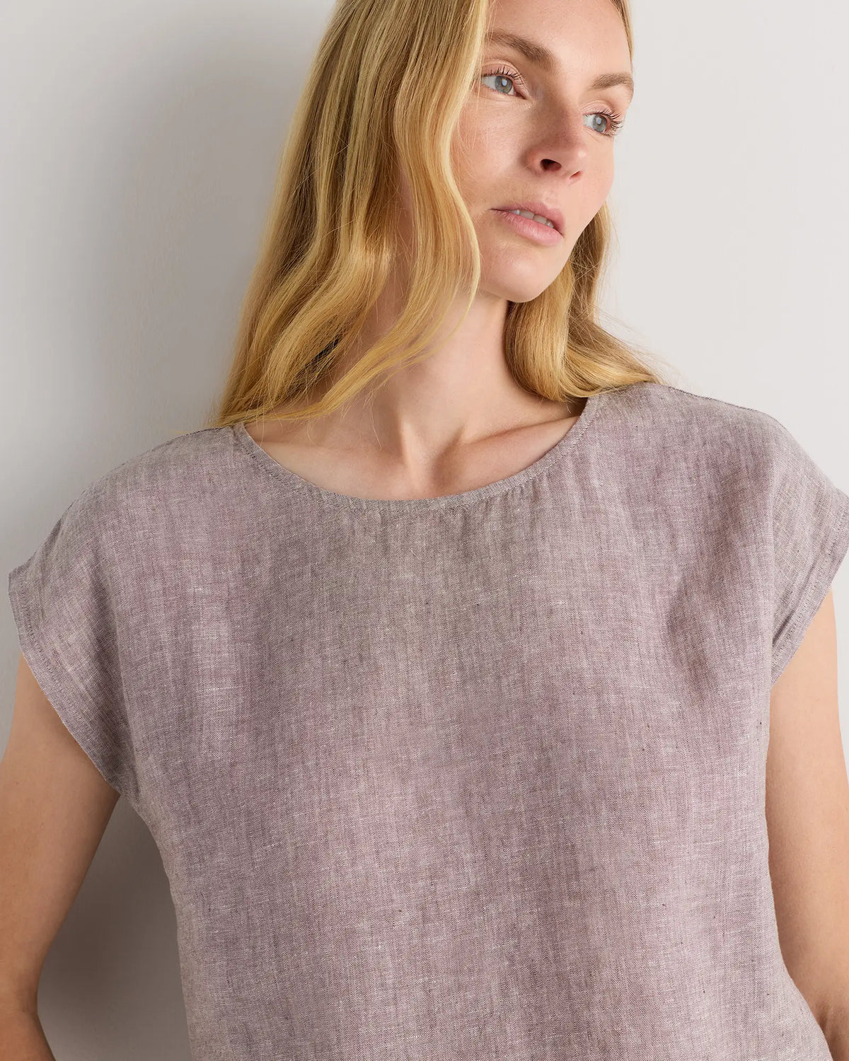 100% European Linen Pajama Set - US 8995