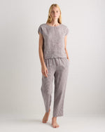 100% European Linen Pajama Set - US 0463