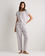 100% European Linen Pajama Set - US 4052