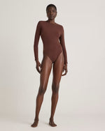 Second Skin Long Sleeve Crew Neck Bodysuit - US 7336