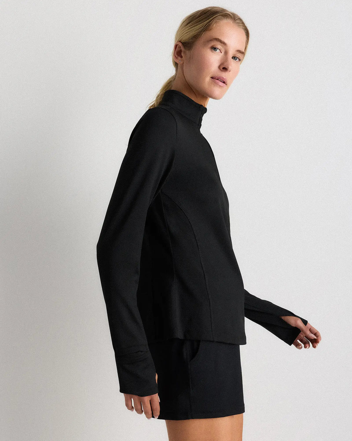 Flowknit Quarter-Zip Pullover - US 6207