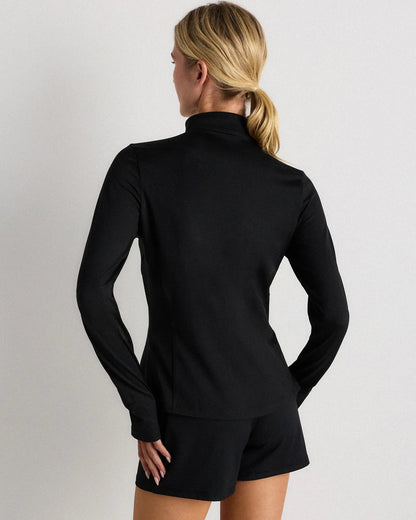 Flowknit Quarter-Zip Pullover - US 6207