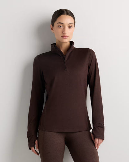 Flowknit Quarter-Zip Pullover - US 9843