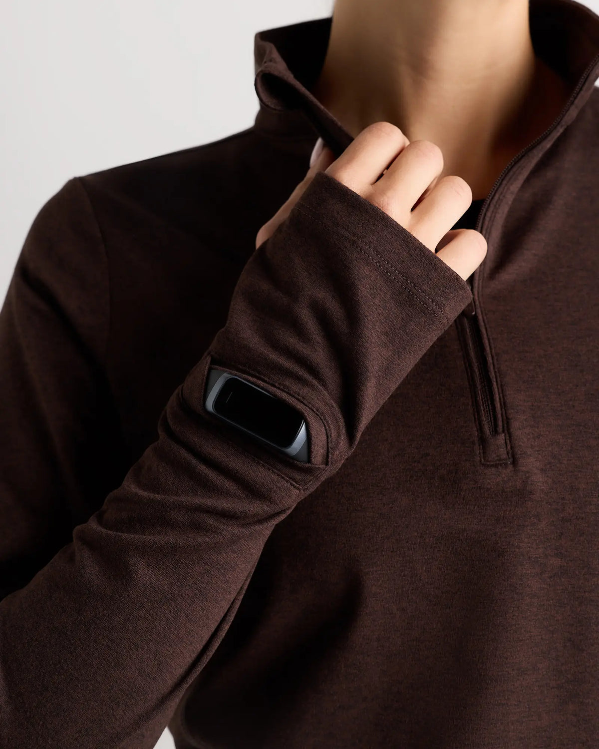 Flowknit Quarter-Zip Pullover - US 9843