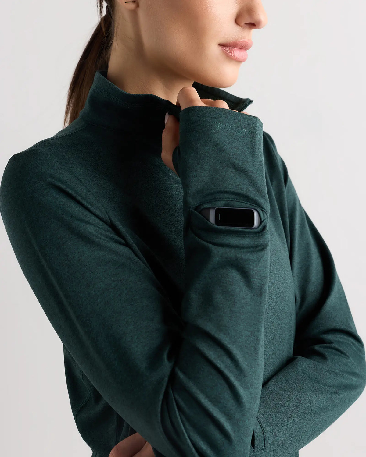 Flowknit Quarter-Zip Pullover - US 6080