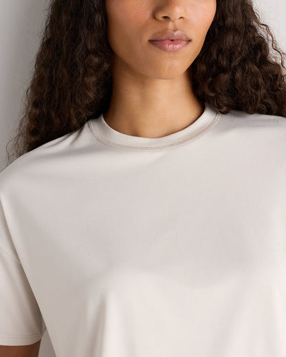 Flowknit Breeze Boxy Cropped Tee - US 7794