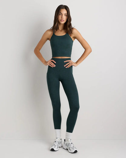 Ultra-Soft Y-Back Cropped Bra Tank - US 2817