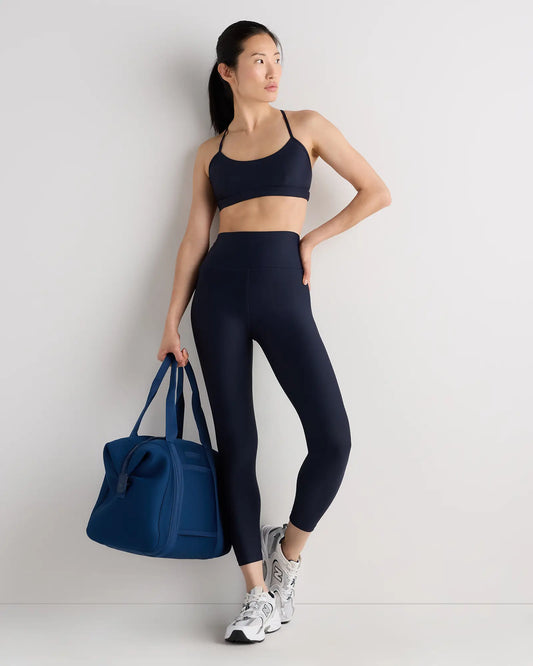 Satin-Sculpt Cross Back Adjustable Sports Bra - US 7205